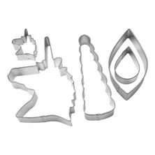 Picture of UNICORN TIN-PLATED CAKE DECORATING CUTTER KIT